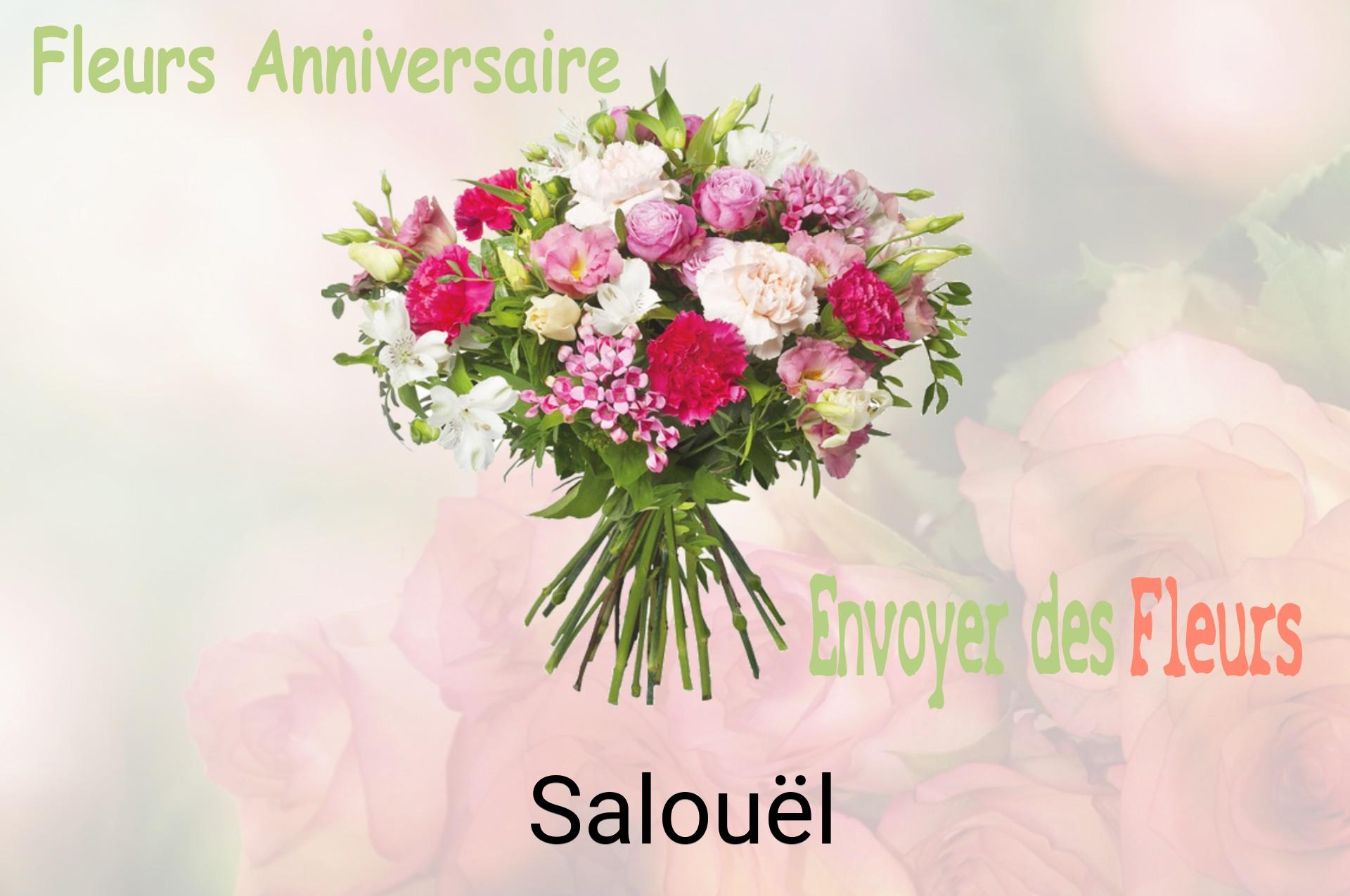 Bouquet de fleurs d’anniversaire livré à Salouël